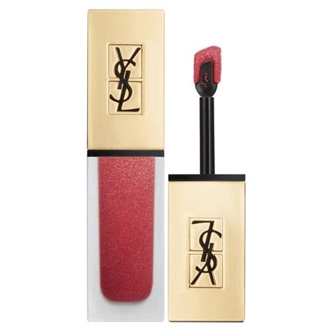 ysl tatouage 101 metallics chrome red clash|Tatouage Couture Metallics .